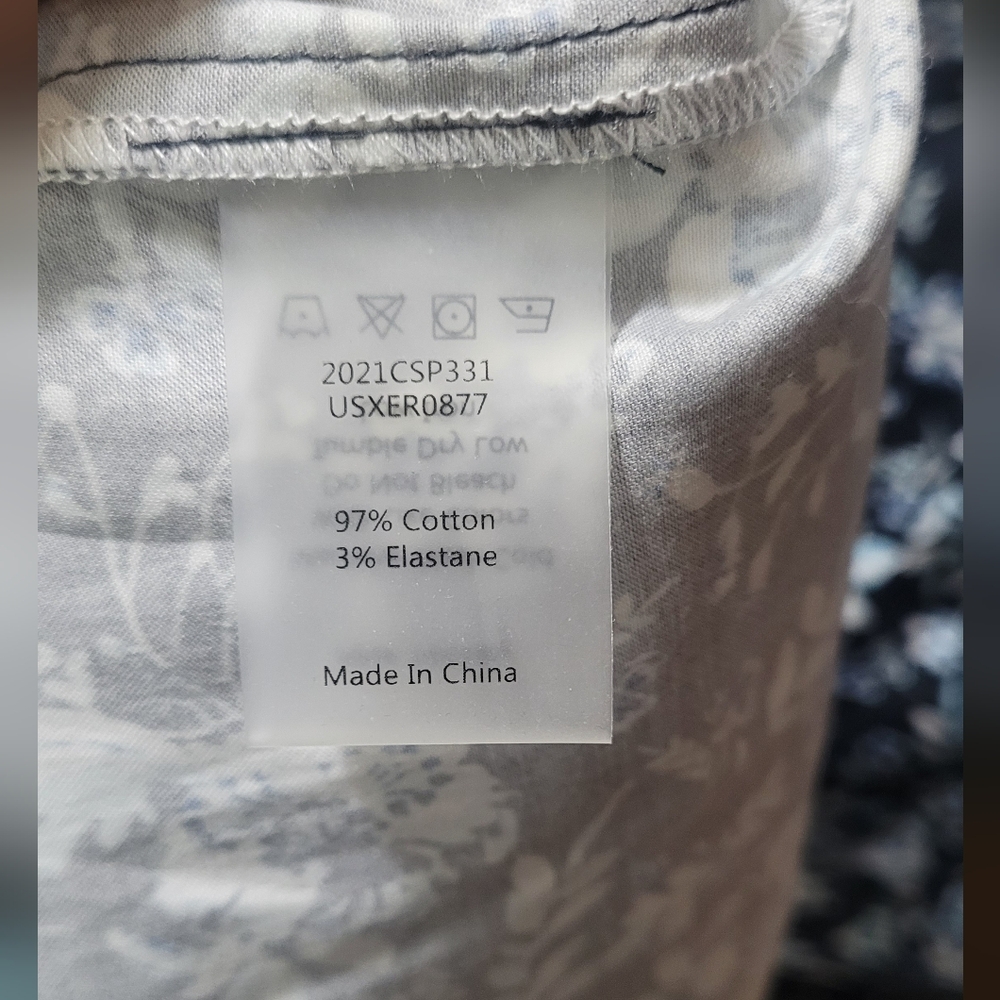 NWT Universal Standard x Erdem Primrose Shirt Dress Chambray Bud Size M US 18-20 - Picture 11 of 12